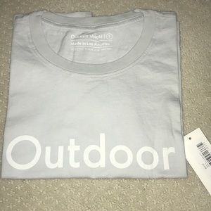Outdoor Voices cropped workout T